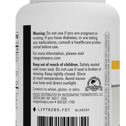 Integrative Therapeutics Y Formula - GI Support, Gluten-Free & Dairy-Free | 90 Caps