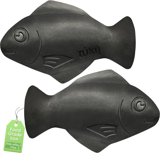 Iron Fish 2 Pack – Natural Iron Source, Safe Cooking Tool for Iron Deficiency, Ideal for Anemia & Vegans
