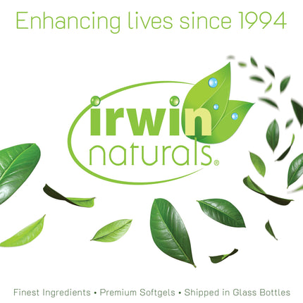 Irwin Naturals Mental Clarity – Information Retention (60 Soft-Gels) 2 Pack | Focus & Memory