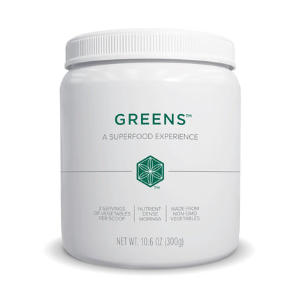 Isagenix Moringa Greens - Green Drink Powder with Antioxidants (Non-GMO, 10.6 oz, 30 Servings)