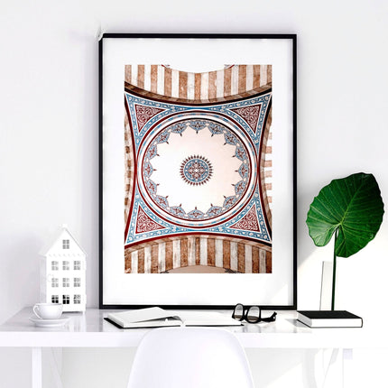 Islamic mosaic wall art | set of 3 pictures for hallway