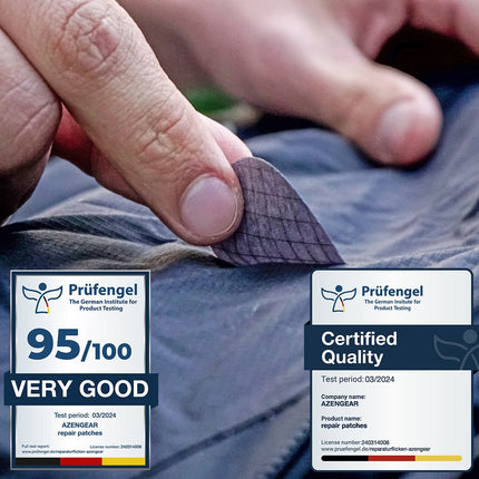 Self-Adhesive Puffer Jacket Repair Patches (30+ Colours)