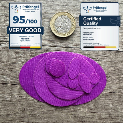 Self-Adhesive Puffer Jacket Repair Patches (30+ Colours)