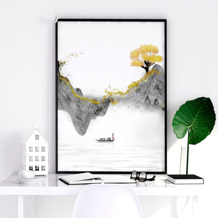 Japanese art prints | set of 3 framed wall art