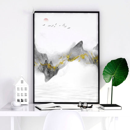 Japanese art prints | set of 3 framed wall art