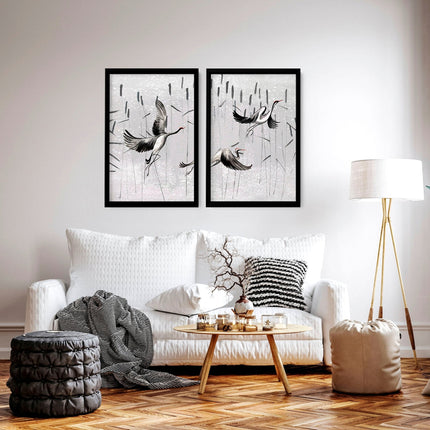 Japanese print art | set of 2 wall art prints