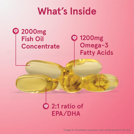 Jarrow Formulas EPA-DHA Balance, 1,200 mg Omega-3s, 240 Softgels | 120 Day Supply
