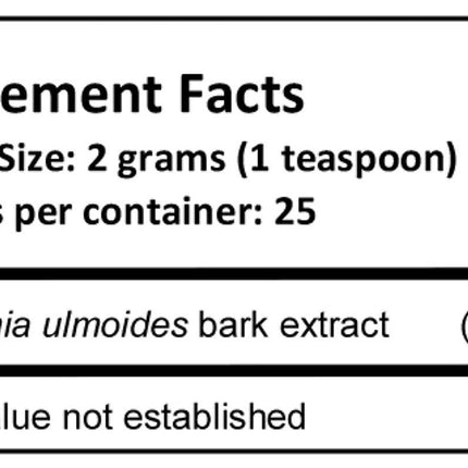 Jing Herbs Eucommia Extract Powder 50 Grams