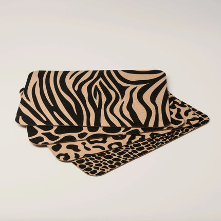 Cork Placemats | Jungle Design | Rectangular