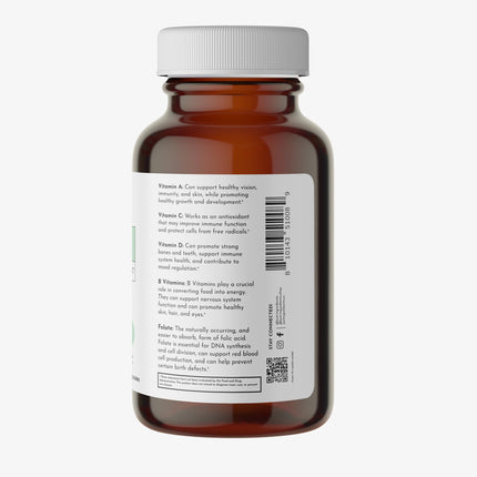 JUST INGREDIENTS Multivitamin – Plant-Based, Vegetarian – 60 Capsules