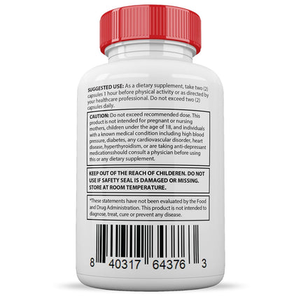 Justified Laboratories Vital Grow XL Pills 1484MG – Men's Health – 60 Capsules
