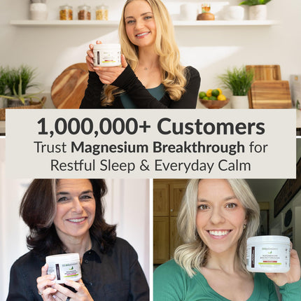 BIOptimizers Magnesium Breakthrough Drink - 8 Forms, Electrolytes, Unflavored