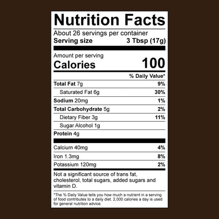 Left Coast Performance MCT Oil Powder with Acacia Fiber & Collagen Peptides – Sugar-Free Keto Chocolate Creamer, 16 oz