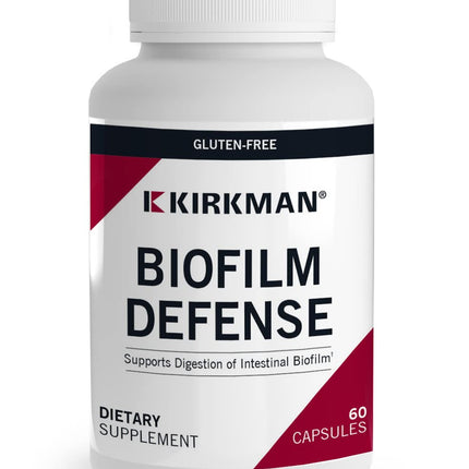 Kirkman Biofilm Defense Disruptor – Lipase & Glucoamylase Enzymes for Digestion | 60 Capsules
