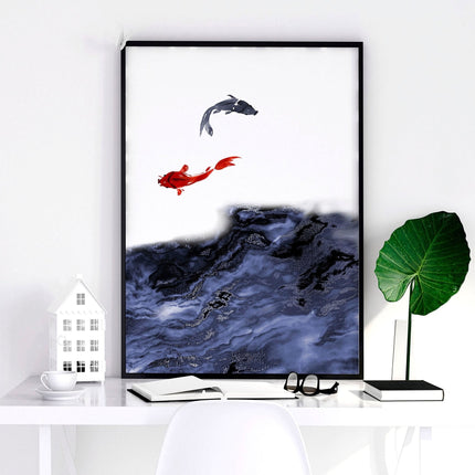 Large living room picture | set of 3 wall art prints