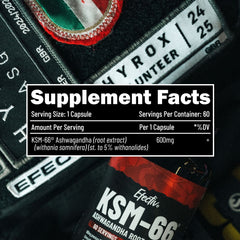 Efectiv Nutrition Ashwagandha KSM-66 60 Caps