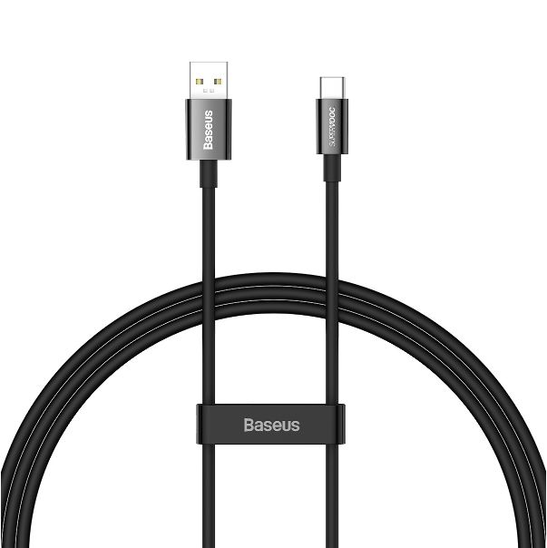 Baseus USB-A to USB-C 65W Flash Charging Data Cable 1M