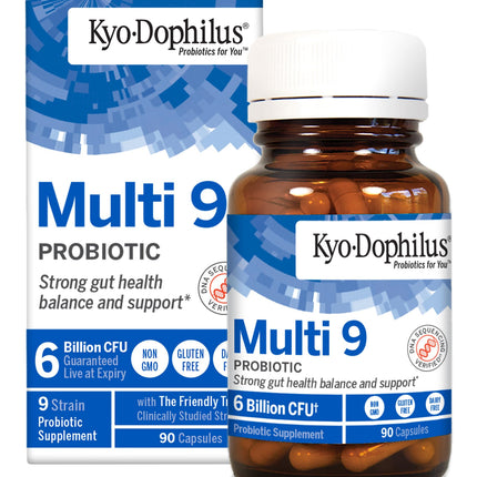 Kyolic Kyo-Dophilus Multi 9 Probiotic – Strong Gut Health | 90 Capsules