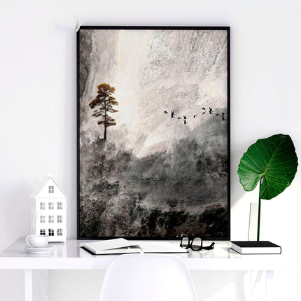 Living room art wall | set of 3 Landscape art prints