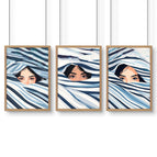 Oak Frame / A4 8.27 x 11.69 in / 21 x 29.7 cm / Satin Photo Paper 280 gsm