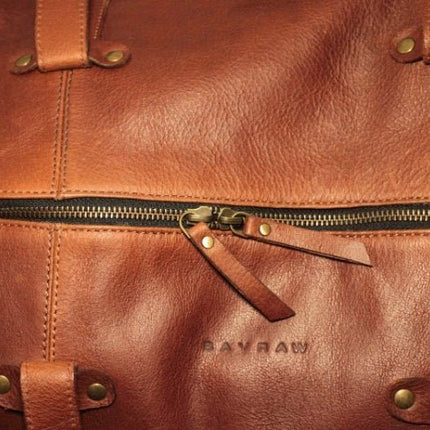 Large Leather Duffel Bag