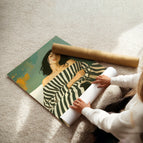 Unframed / A4 8.27 x 11.69 in / 21 x 29.7 cm / Satin Photo Paper 280 gsm
