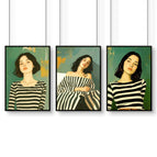 Black Frame / A4 8.27 x 11.69 in / 21 x 29.7 cm / Satin Photo Paper 280 gsm