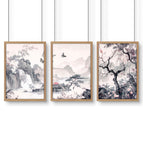 Oak Frame / A4 8.27 x 11.69 in / 21 x 29.7 cm / Satin Photo Paper 280 gsm