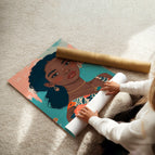 Unframed / A4 8.27 x 11.69 in / 21 x 29.7 cm / Satin Photo Paper 280 gsm