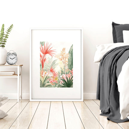 Large Wall Paintings Framed | Set of 3 Beach Decor Wall art Prints