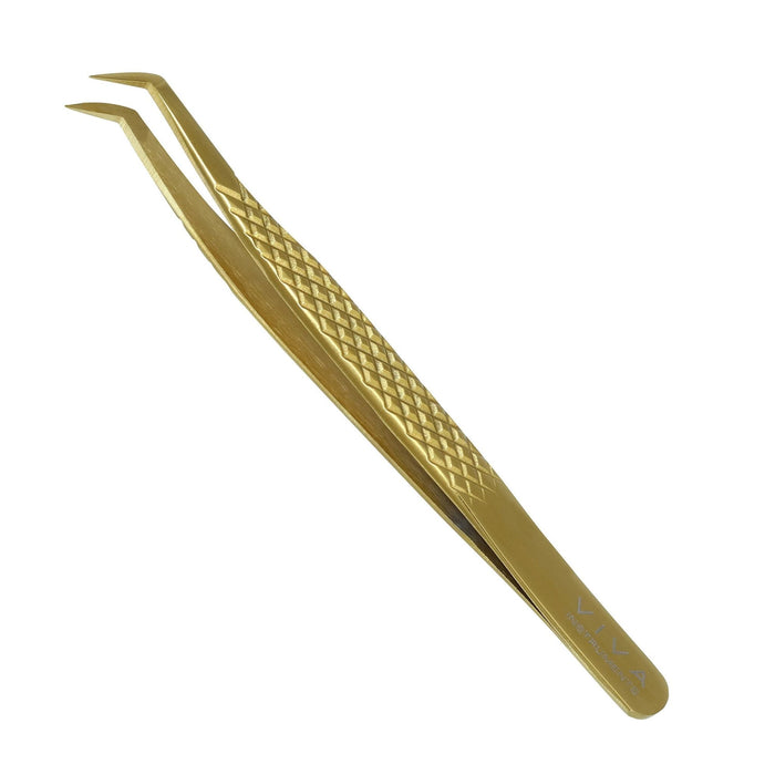 Eyelash Tweezer - Hybrid - Gold