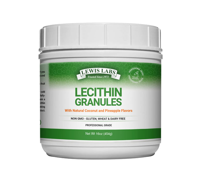 Lecithin Granules Supplement | Natural Soy Lecithin Powder | Phosphatidylcholine | Brain Health & Immune Support | 16 oz