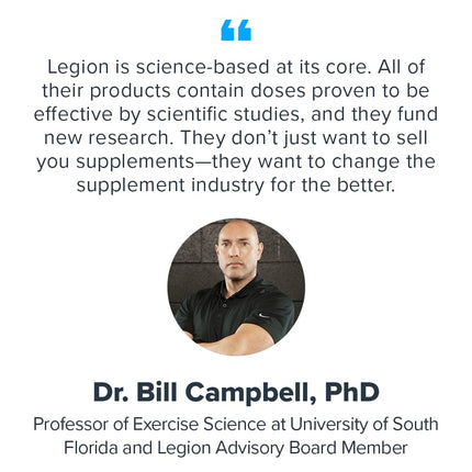 LEGION Triton Fish Oil Capsules - 2400mg EPA/DHA, Vitamin E & Lemon Oil, 30 Softgels