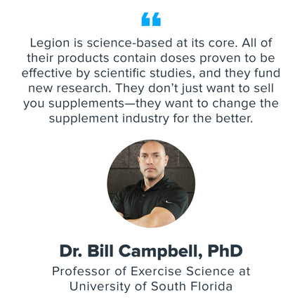 LEGION Vitamin B-Complex (120 Capsules) – Vegan B Complex with Choline, Inositol & CoQ10