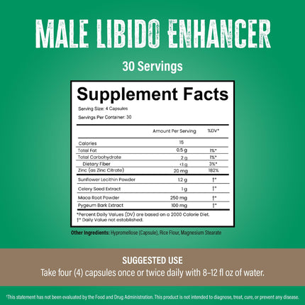 Leviathan Wellness Virility – Men's Potency Support | 120 Capsules