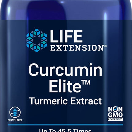 Life Extension Curcumin Elite Turmeric Extract, 90 Veg Capsules