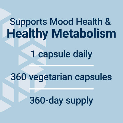 Life Extension Inositol Caps – 1000 mg Myo-Inositol for Mood, Metabolism & Hormone Balance – Gluten-Free, Non-GMO, Vegetarian – 360 Capsules