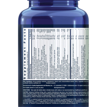 Life Extension Mix Tablets – High-Potency Multi-Nutrient Formula for Whole-Body Health (Gluten-Free, 240 Tablets)