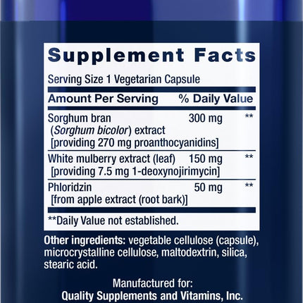 Life Extension Tri Sugar Shield - 60 Vegetarian Capsules (Pack of 2)