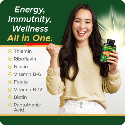 Life's Fortune Multivitamin & Mineral – 60 Tablets | All-Natural Energy & Whole-Food Formula