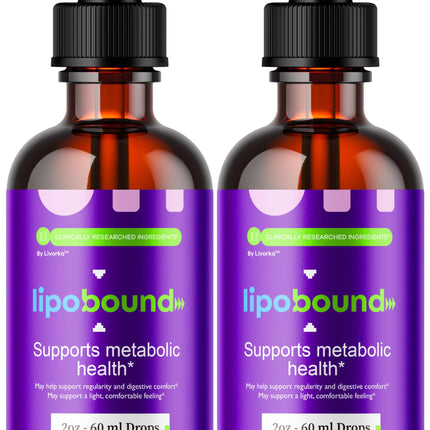 Lipobound Drops (2 Pack) – Advanced Liquid Formula for Daily Wellness