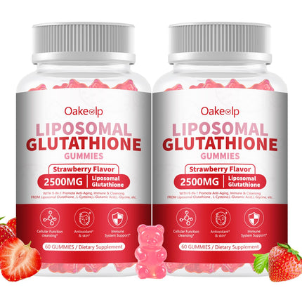 Extra Powerful 2500MG Liposomal Glutathione Gummies – Skin Whitening & Liver Support