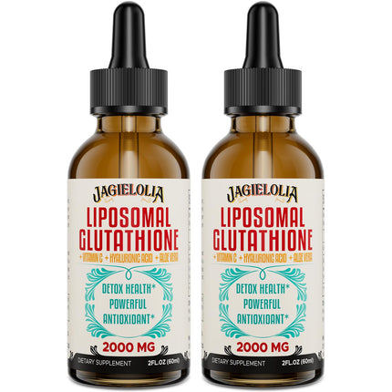 Liposomal Glutathione Liquid 2000MG – Antioxidant Detox, Vegan | 4 FL.OZ
