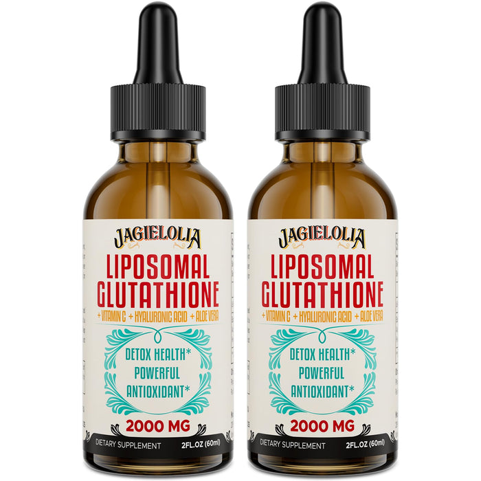 Liposomal Glutathione Liquid 2000MG – Antioxidant Detox, Vegan | 4 FL.OZ