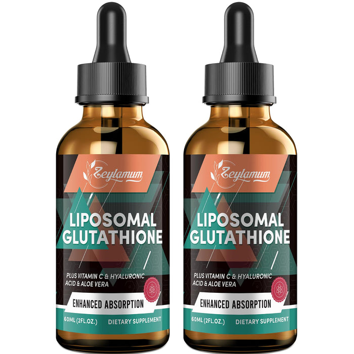 2000mg Liposomal Glutathione Liquid Drops – Ultra High Absorption | Immune & Skin Support