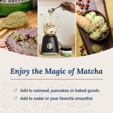 Live Conscious Beyond Greens: Debloating Matcha Greens with Chlorella, Echinacea & Probiotics