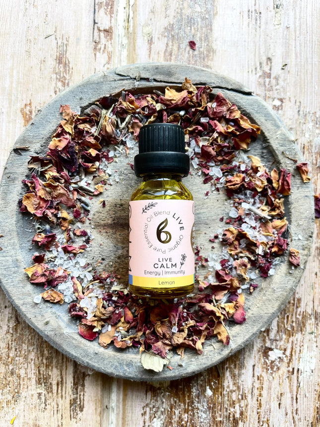 Live Calm – Energy & Immunity Boost Blend with Eucalyptus, Lemon & Peppermint