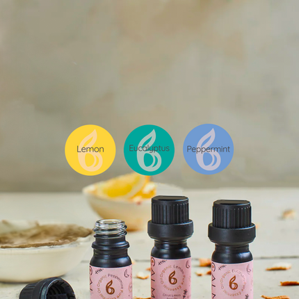 Live Calm Essential Oil Set - Energy & Immunity Boost