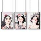 Black Frame / A4 8.27 x 11.69 in / 21 x 29.7 cm / Satin Photo Paper 280 gsm
