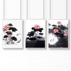White Frame / A4 8.27 x 11.69 in / 21 x 29.7 cm / Satin Photo Paper 280 gsm